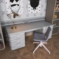 Snowland Klasik Çalışma Masası - Görsel 3