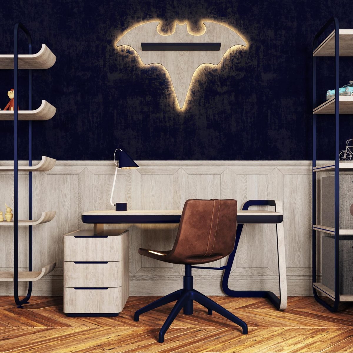 Wayne Royal Çalışma Masası - Görsel 2