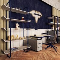 Wayne Royal Çalışma Masası - Görsel 3