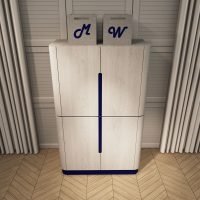 Wayne Round Wardrobe - Image 3