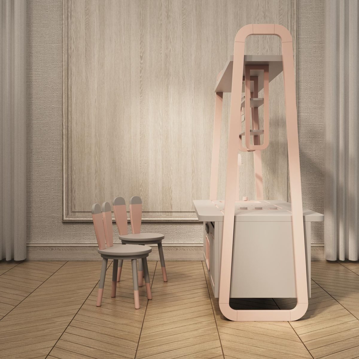 Snowland Ada Mutfak Oyuncak Dolabı - Görsel 10