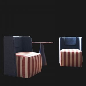 Captain Armchair & Side Table