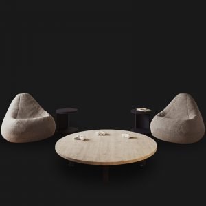 Wayne Oyun Sehpası & Puf