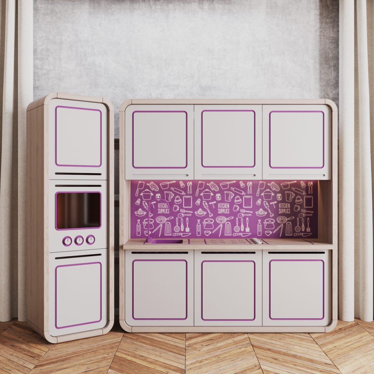 Snowland Mutfak Oyuncak Dolabı - Görsel 4