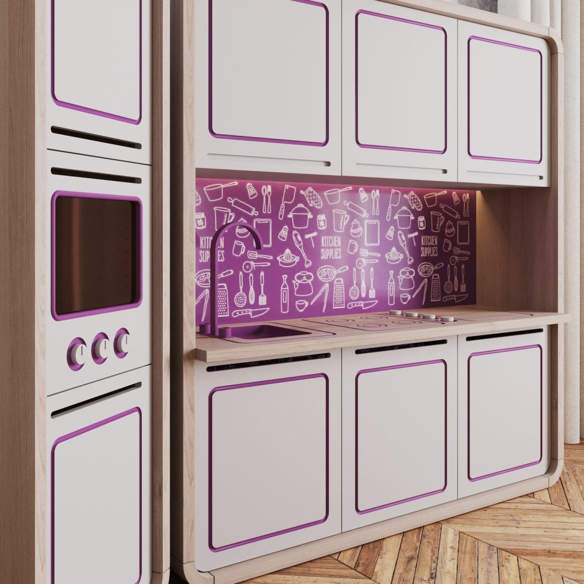 Snowland Mutfak Oyuncak Dolabı - Görsel 3