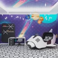 Space Runner Mini Çalışma Masası - Görsel 5