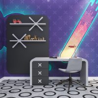 Space Runner Mini Çalışma Masası - Görsel 2