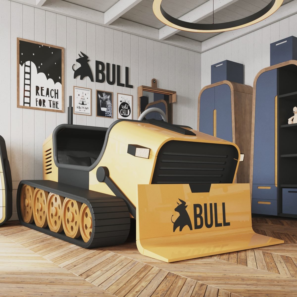 Bull Buldozer Yatak - Görsel 2