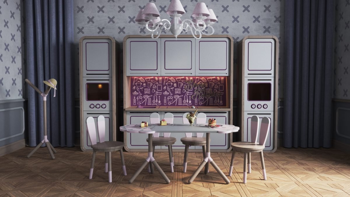 Snowland Oyun Masası & Sandalye - Görsel 4