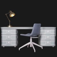 Snowland Klasik Çalışma Masası