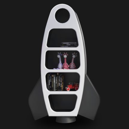 Space Runner Rocket Bookcase