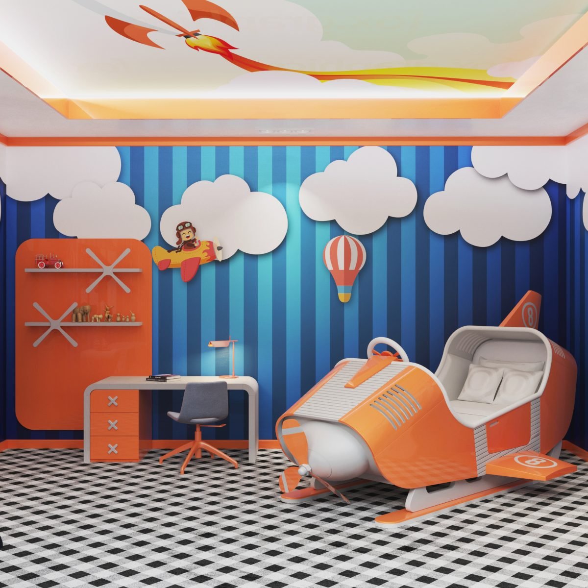 Sky Ranger Plane Bed - Image 11