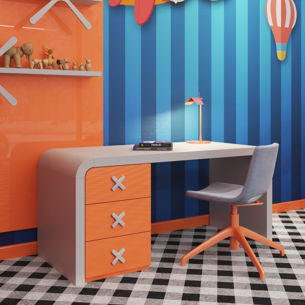 Sky Ranger Mini Çalışma Masası - Görsel 2