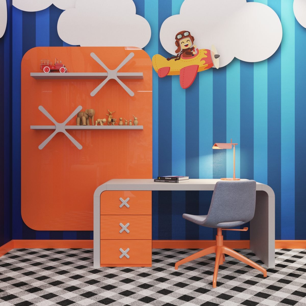 Sky Ranger Mini Çalışma Masası - Görsel 4