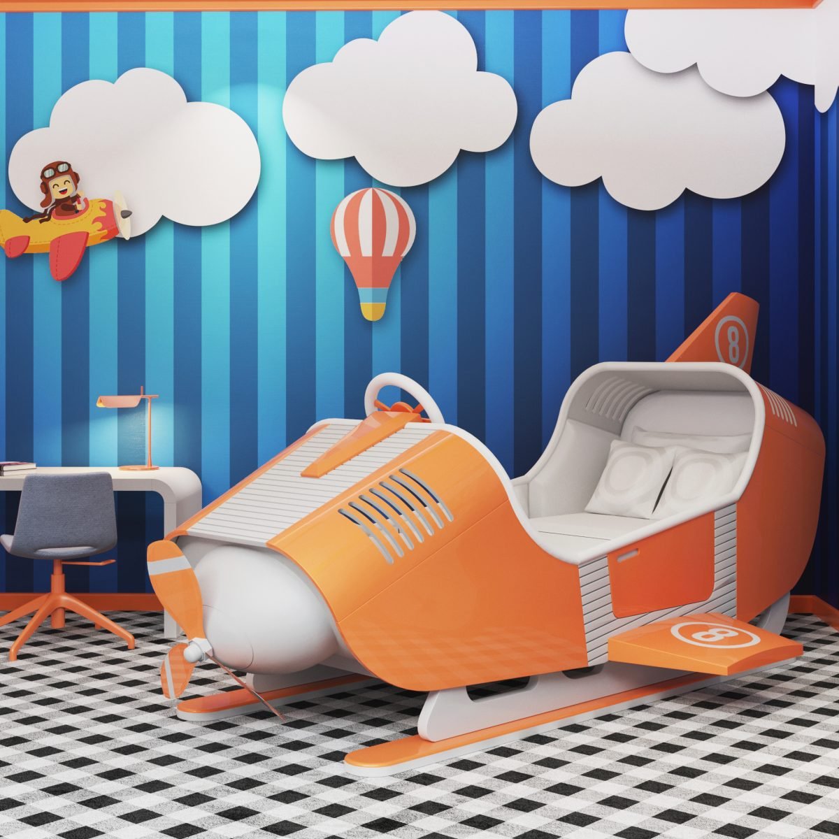 Sky Ranger Plane Bed - Image 13