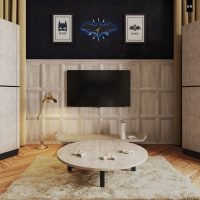 Wayne Oyun Sehpası & Puf - Görsel 3