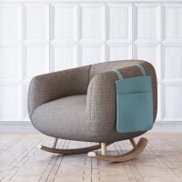 Sole Tofu Rocking Chair - Image 2