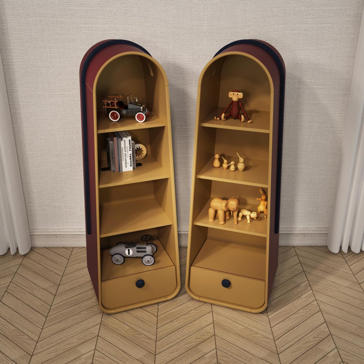 Stark Arc Bookcase - Image 3