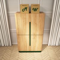 Leonardo Round Wardrobe - Image 3
