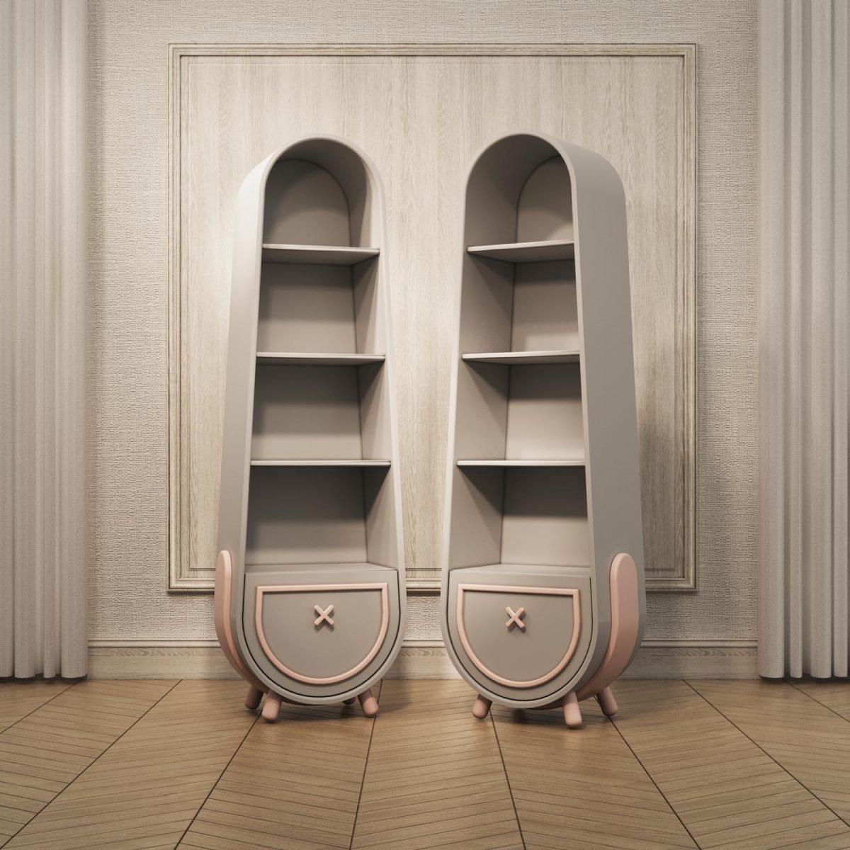 Snowland Tofu Kitaplık - Görsel 2