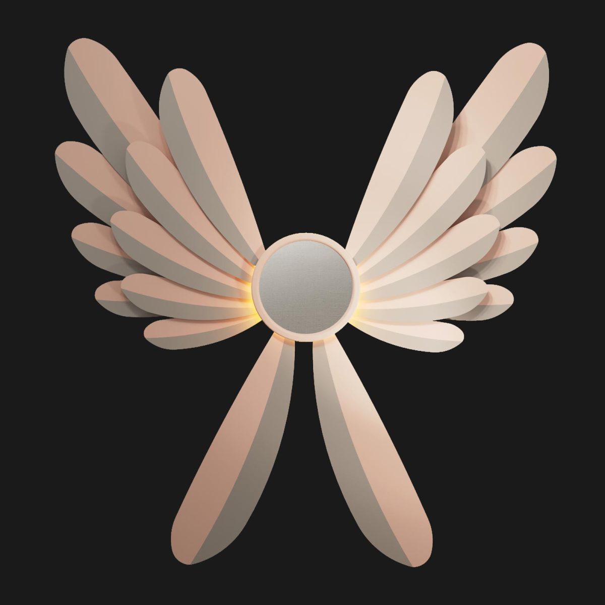 05E2-Snowland-Angle-Isikli-Duvar-Panosu-00 Snowland Angle Wall Decor - Image 1