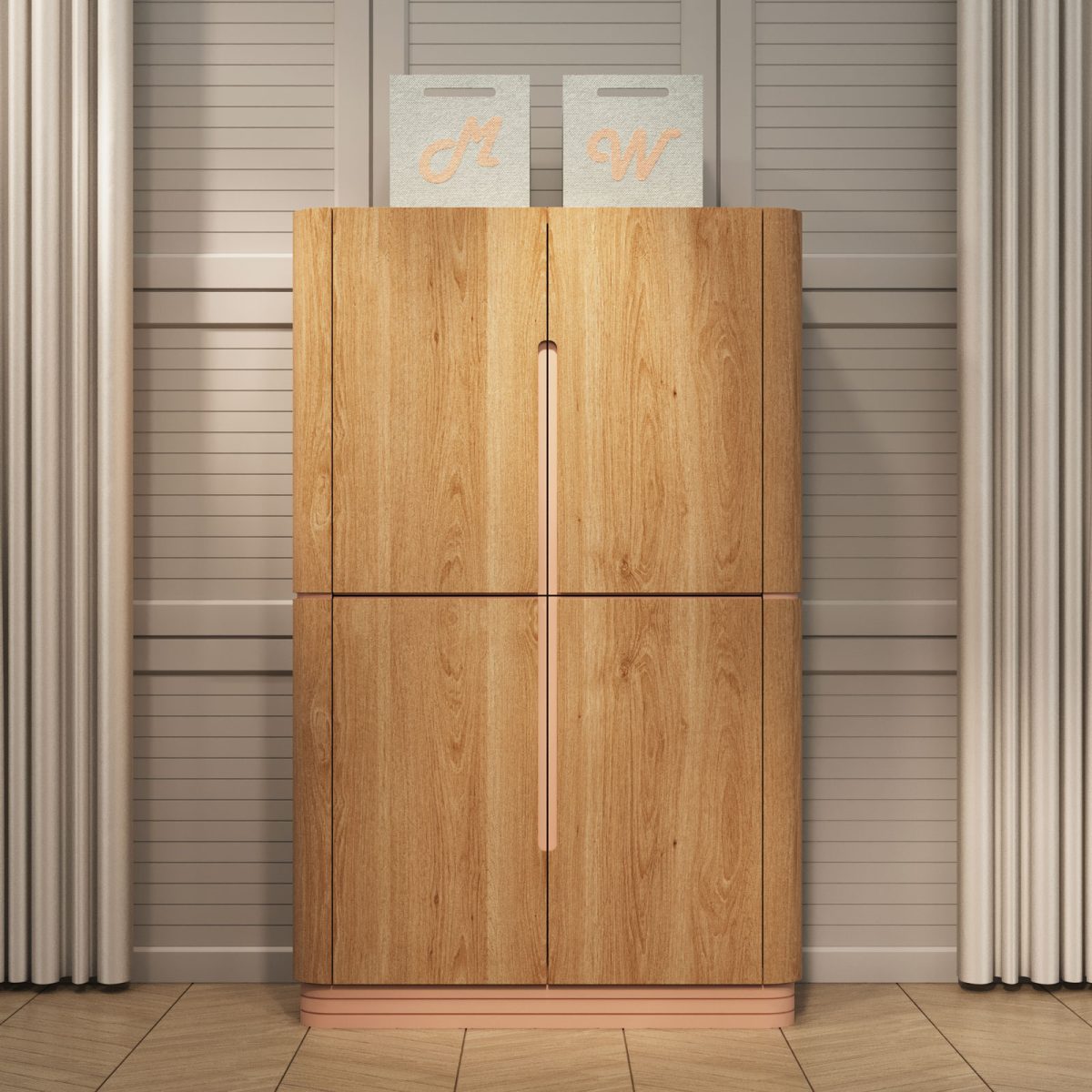 09B-Coco-Round-Gardirop-01 Coco Round Wardrobe - Image 2
