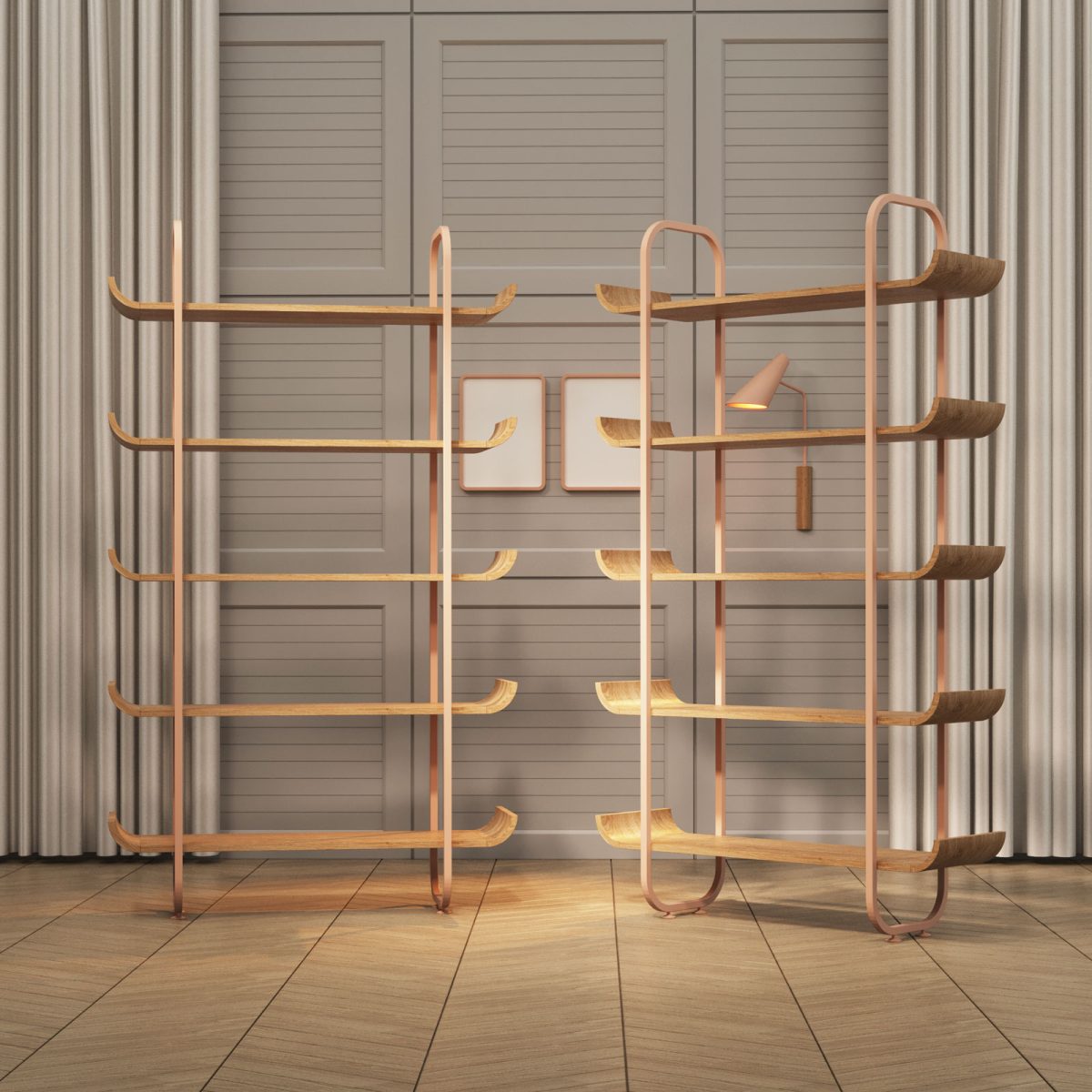 09B3-Coco-Round-Kitaplik-M-01 Coco Round Shelves - Image 3